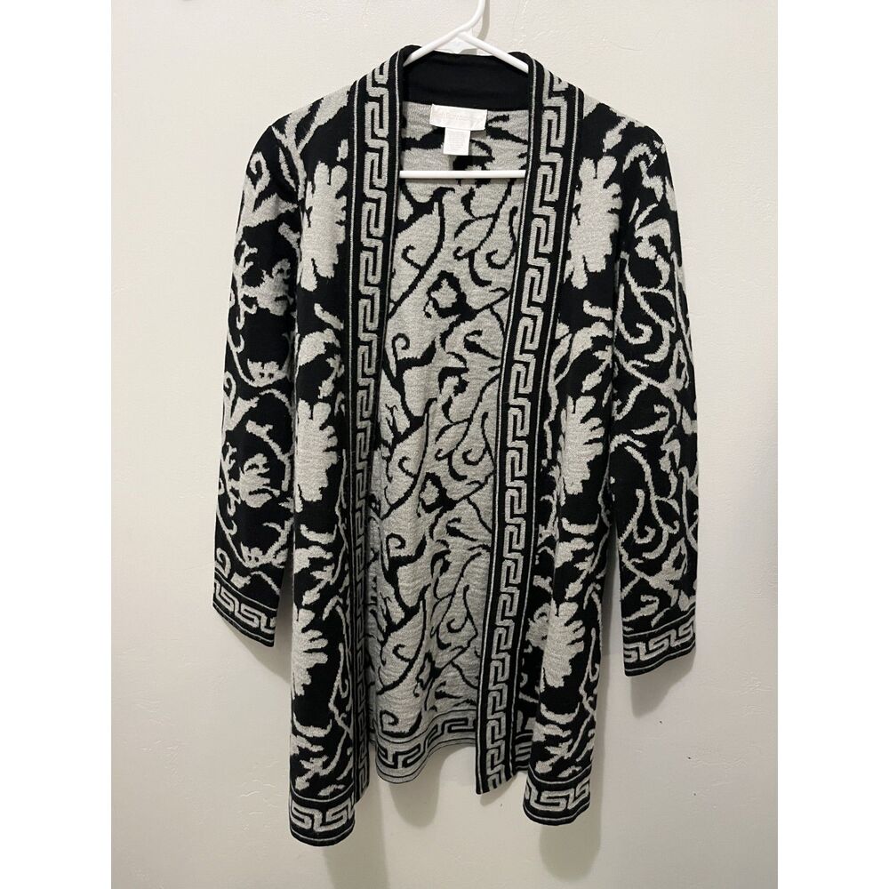 Soft Surroundings Bistro Open Front Cardigan Sweater Size Small